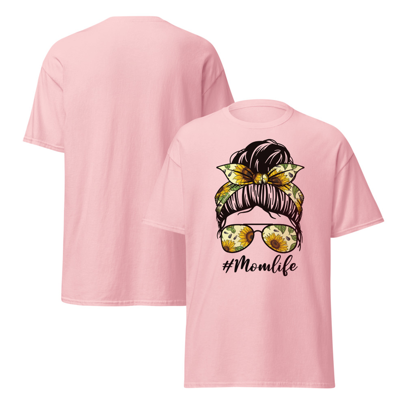 Mom Life Sunflower Adult Unisex Tee