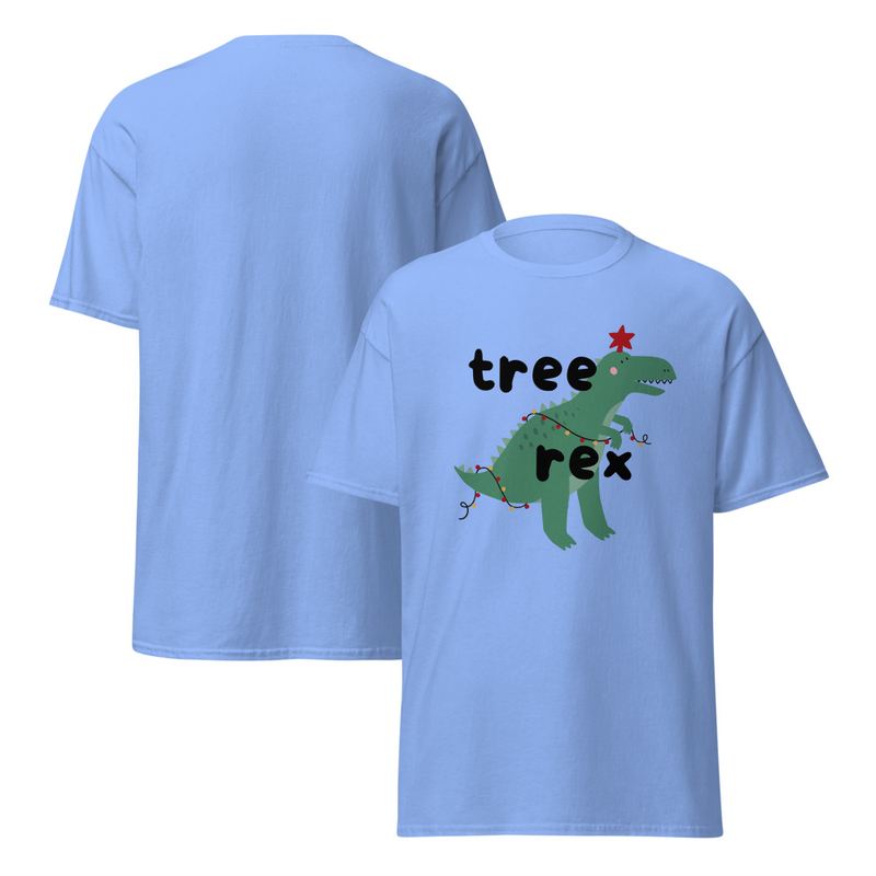 Christmas Tree Rex Adult Unisex Tee