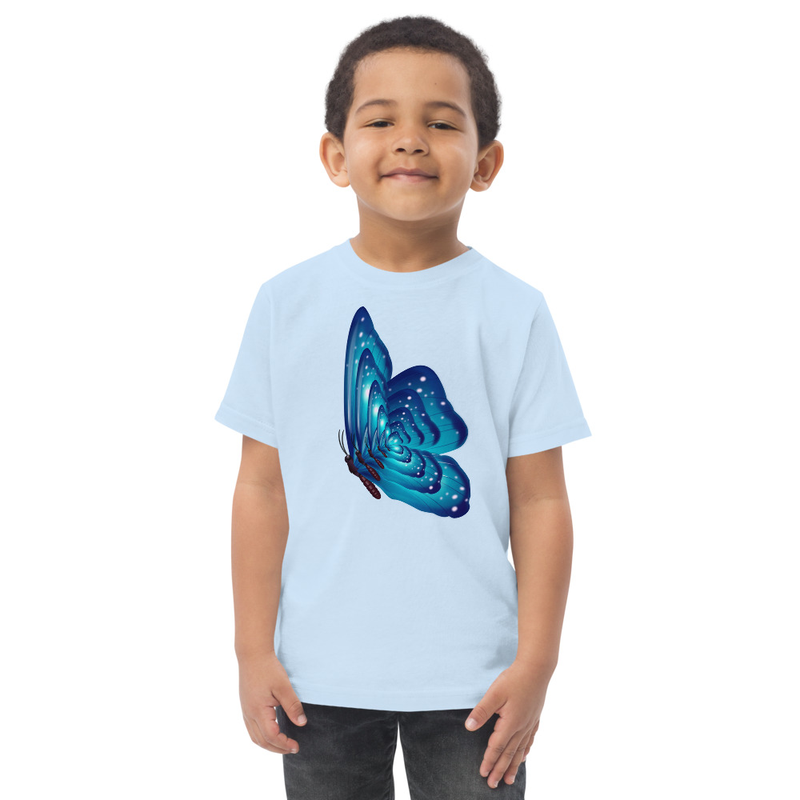 Kid Designs Butterfly by Aiden Toddler Tee