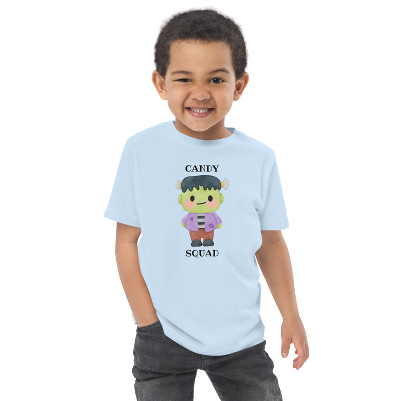 Halloween Candy Squad Frankenstein Toddler Tee