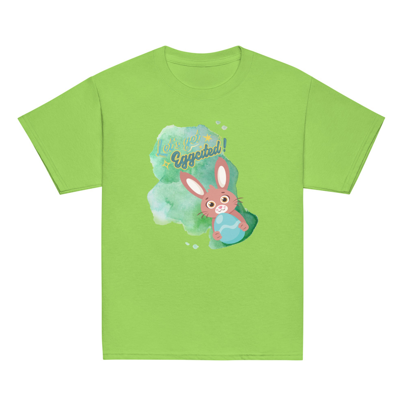 Easter Let's Get Eggcited Youth Tee