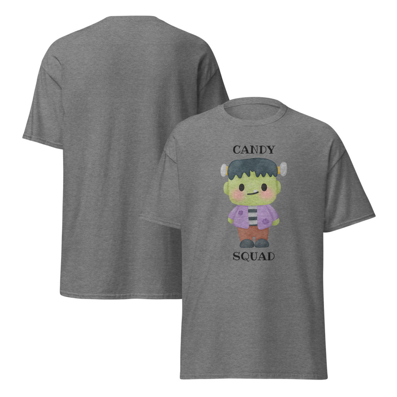 Halloween Candy Squad Frankenstein Adult Unisex Tee