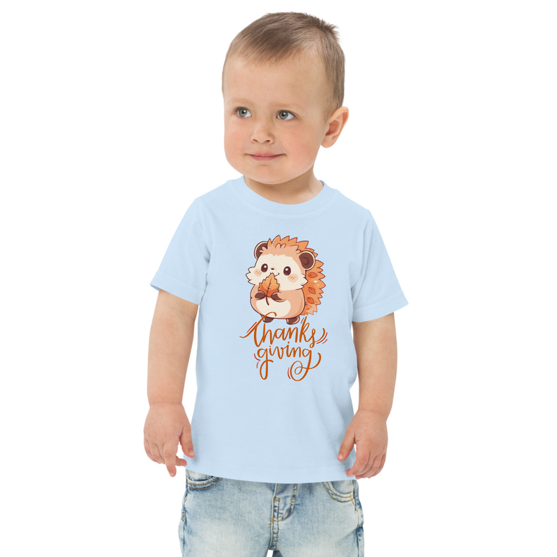 Thanksgiving Hedgehog Toddler Tee