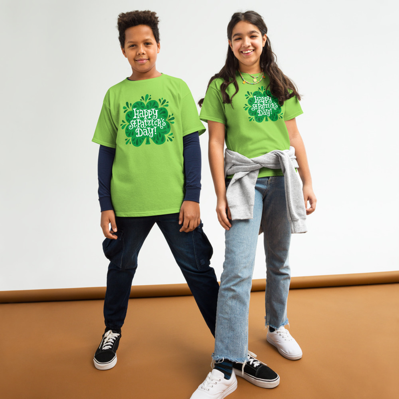 St. Patrick's Clover Youth Tee