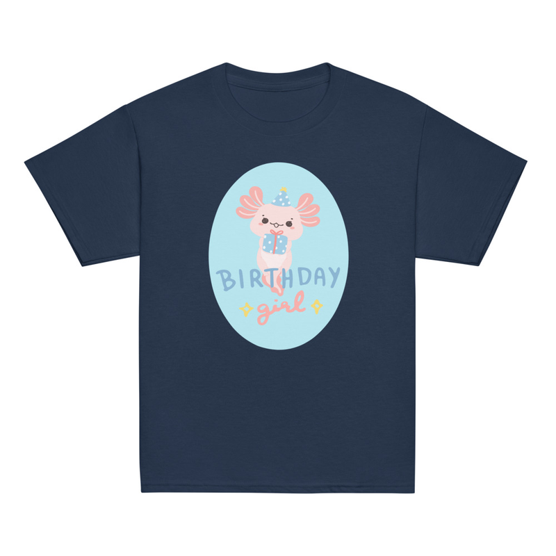 Birthday Girl Axalotl Youth Tee