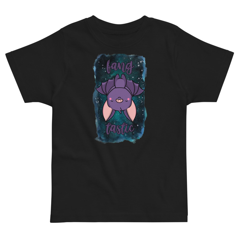Halloween Fangtastic Cute Bat Toddler Tee