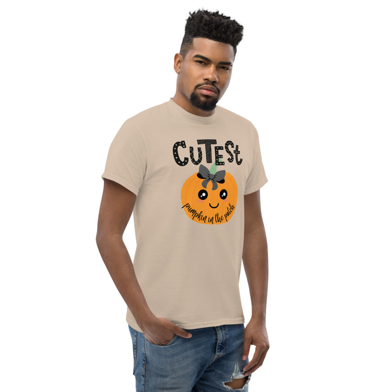 Halloween Cutest Pumpkin in the Patch Adult Unisex Tee