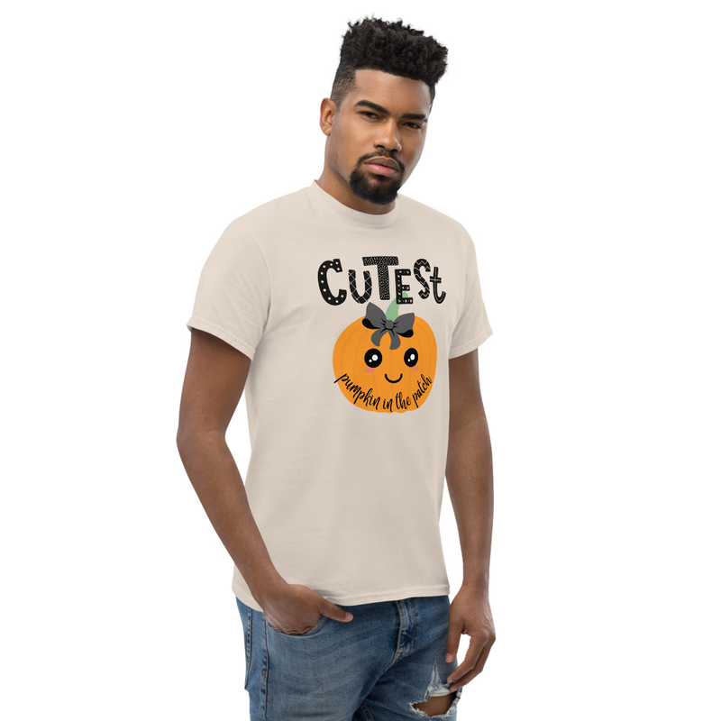 Halloween Cutest Pumpkin in the Patch Adult Unisex Tee