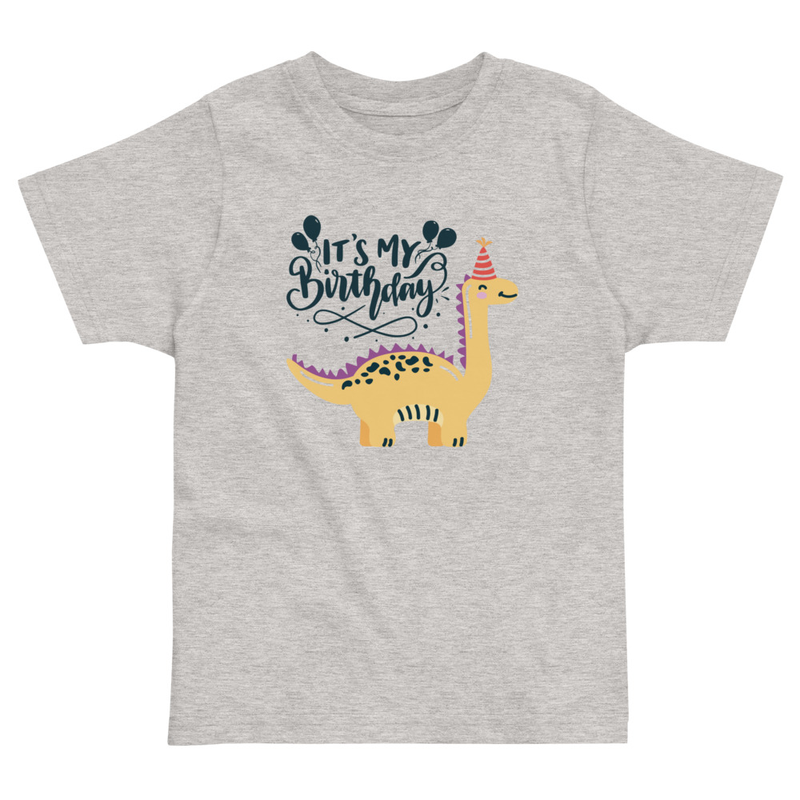 Birthday Dinosaur Toddler Tee