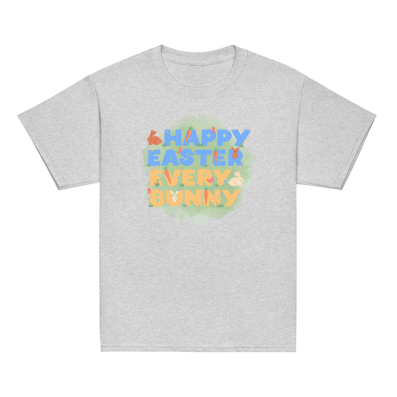 Easter Happy Easter Every Bunny Youth Tee