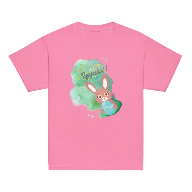 Easter Let's Get Eggcited Youth Tee