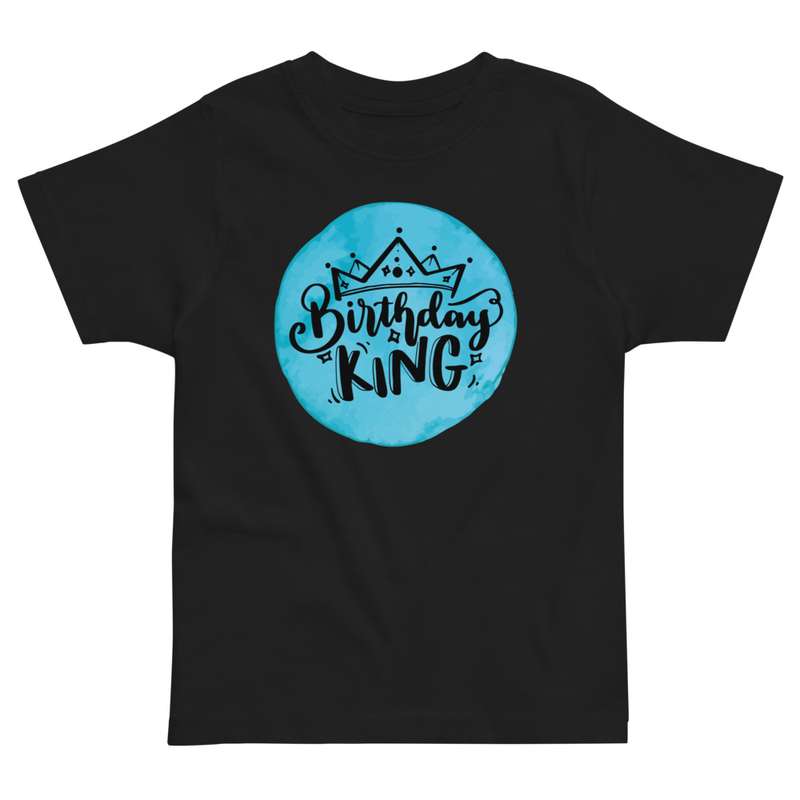 Birthday King Toddler Tee