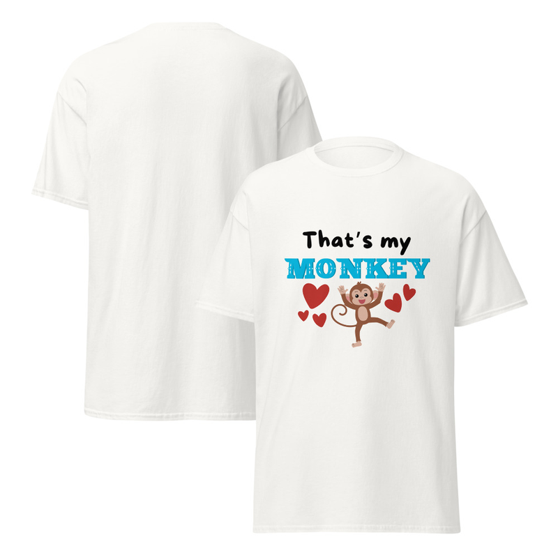 That's My Monkey Adult Unisex Tee