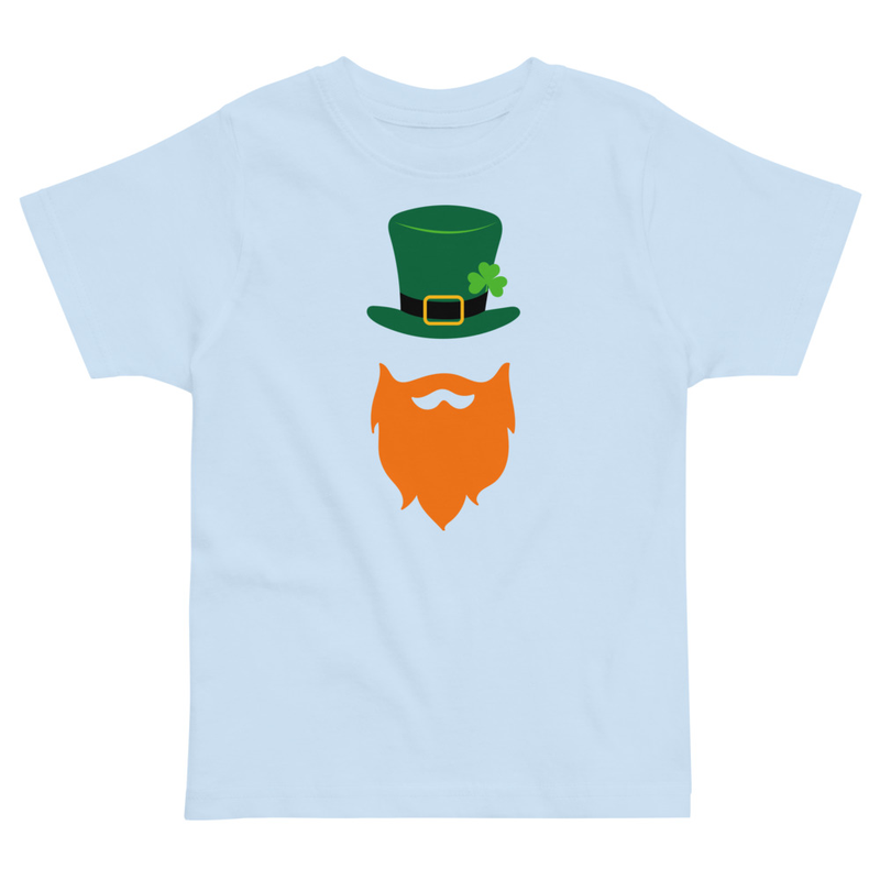 St. Patrick's Beard and Hat Toddler Tee