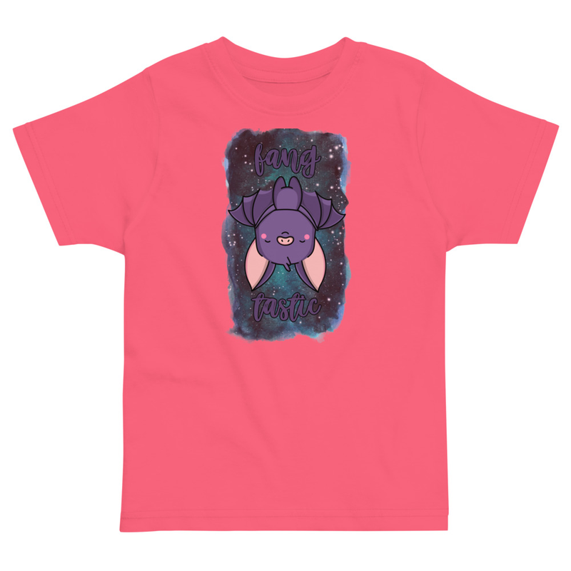 Halloween Fangtastic Cute Bat Toddler Tee