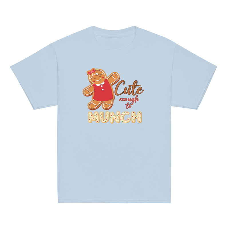 Christmas Cute Enough to Munch Youth Tee
