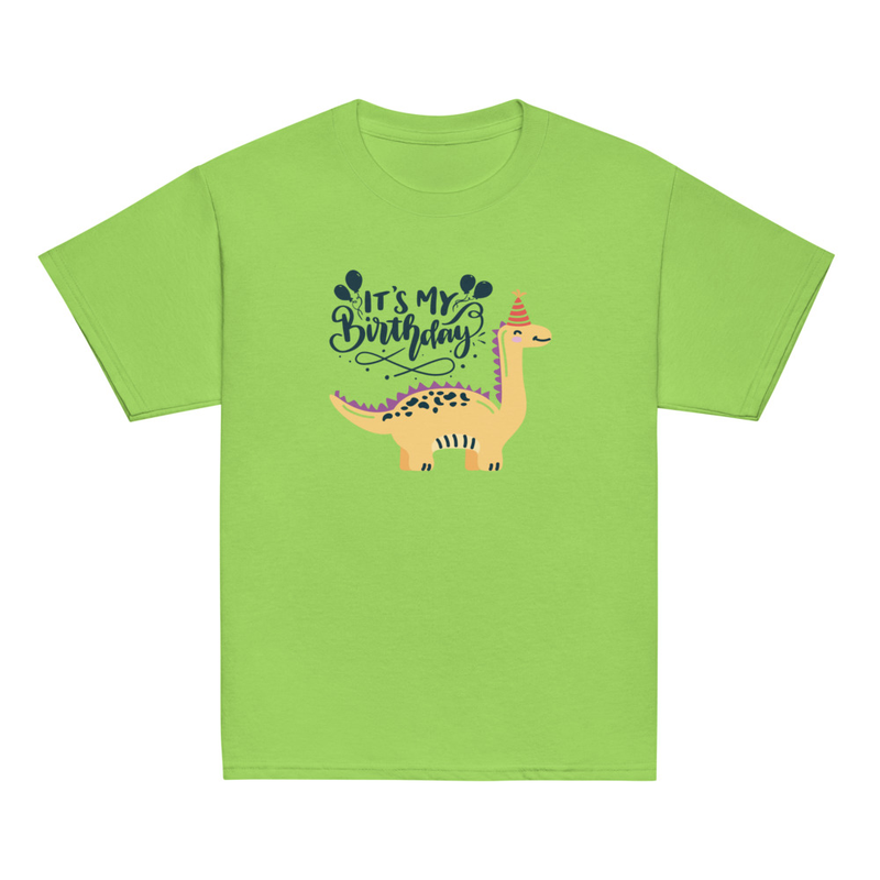 Birthday Dinosaur Youth Tee