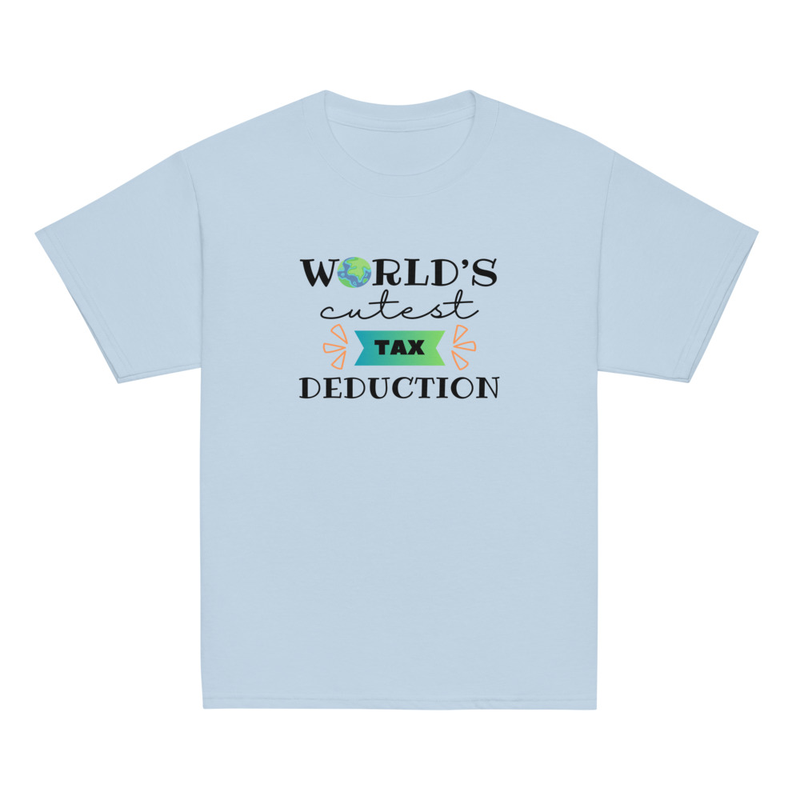 World's Cutest Tax Deduction Youth Tee