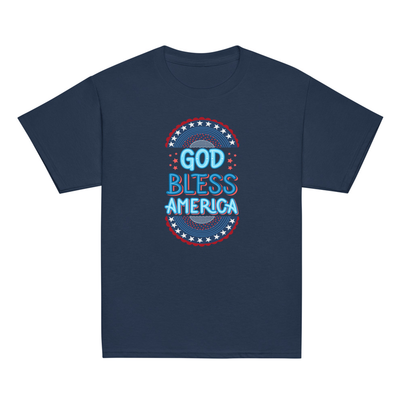Independence God Bless America Youth Tee