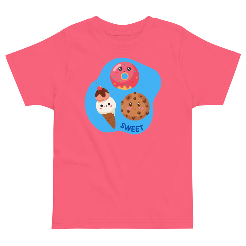 Kid Designs Sweet by Aiden Toddler Tee