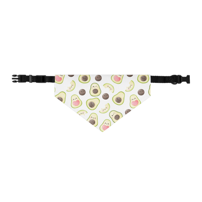 Avacado Print Pet Bandana Collar