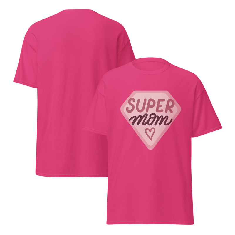 Super Mom Adult Unisex Tee
