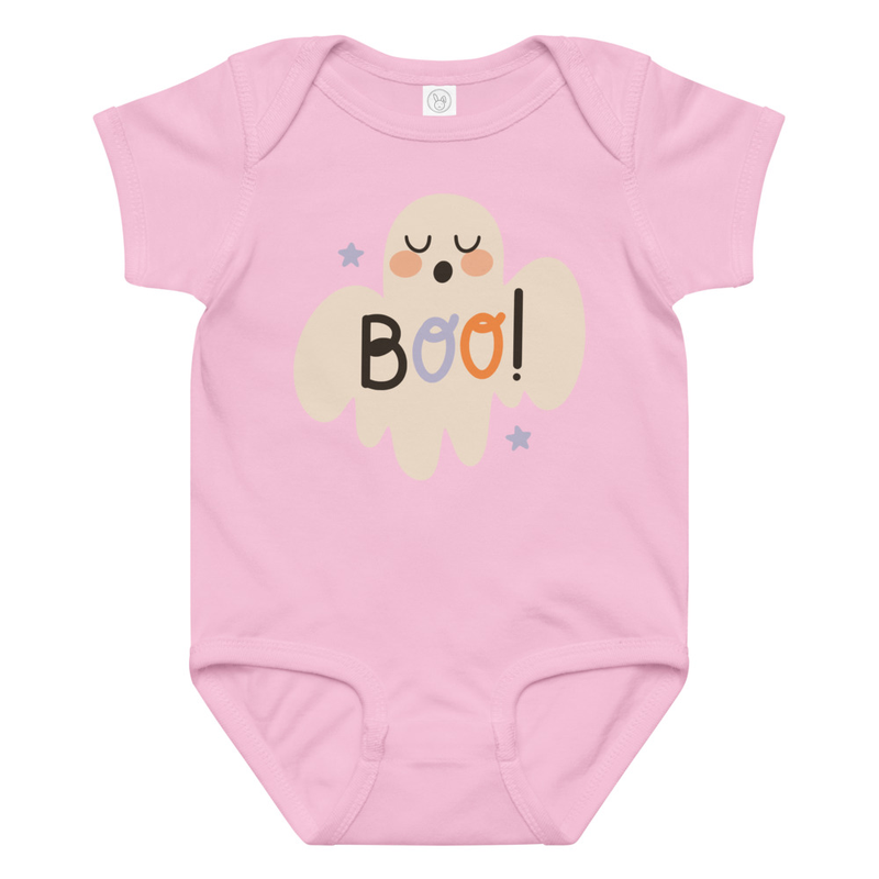 Halloween Boo Ghost Baby Bodysuit