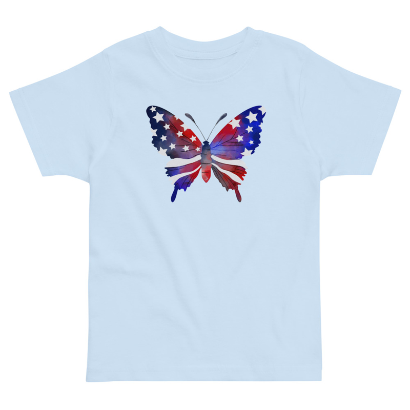 Independence Butterfly Toddler Tee