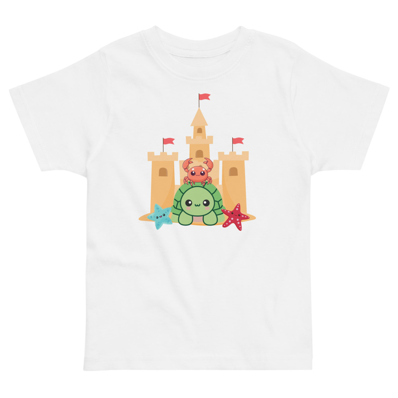 Kid Designs Sandy Friends by Callum Toddler Tee