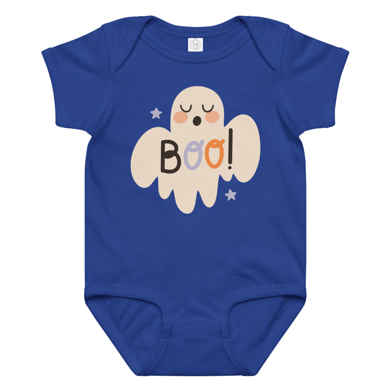 Halloween Boo Ghost Baby Bodysuit
