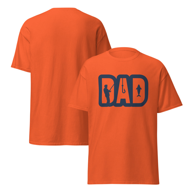 Dad Fishing Adult Unisex Tee