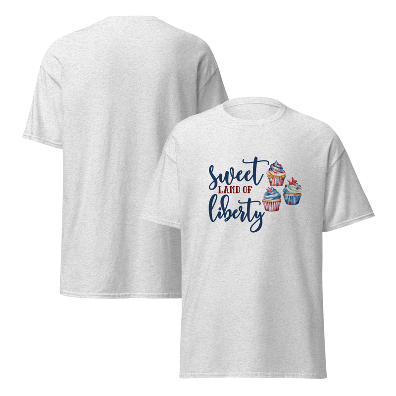 Independence Sweet Land of Liberty Adult Unisex Tee