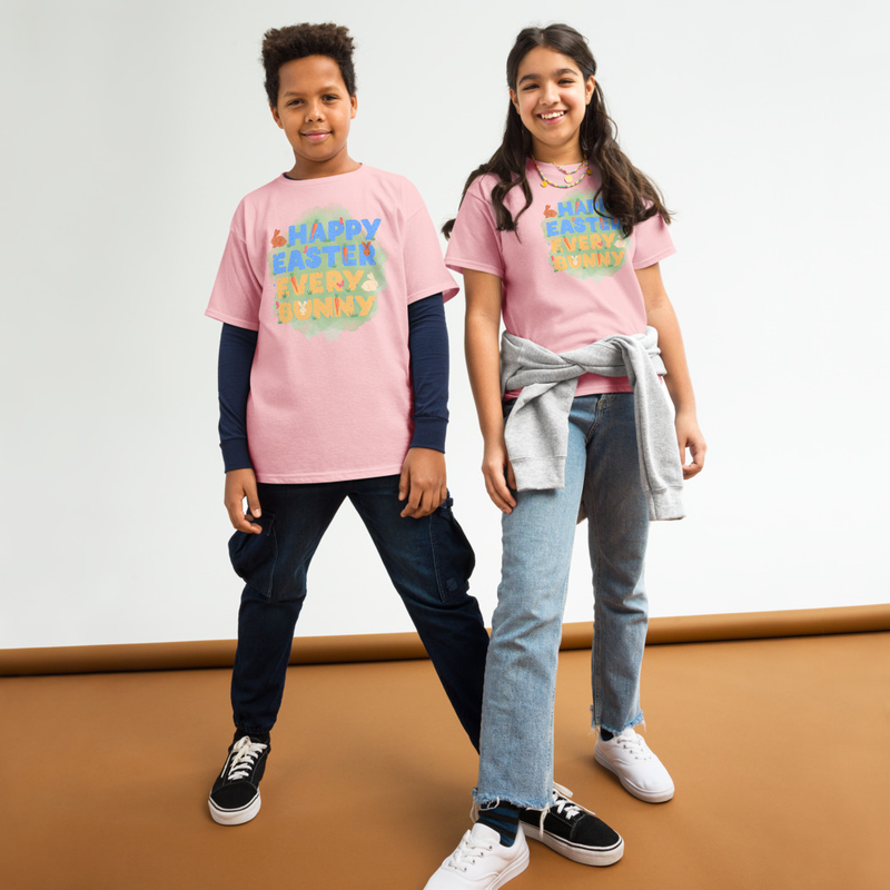 Easter Happy Easter Every Bunny Youth Tee