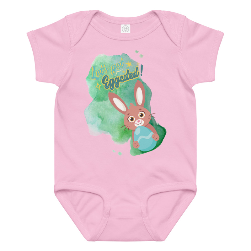 Easter Let's Get Eggcited Baby Bodysuit