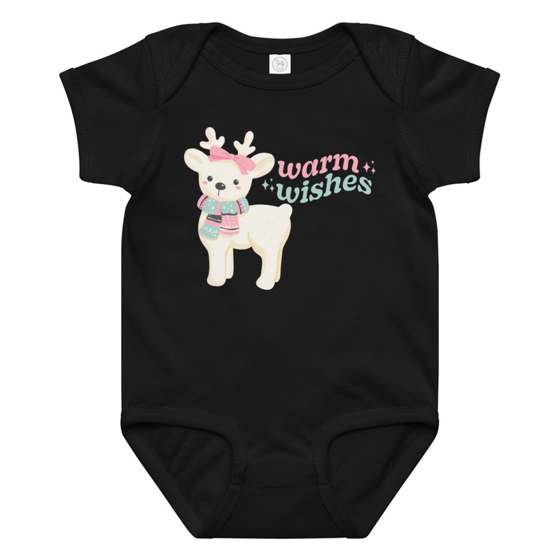 Christmas Warm Wishes Baby Bodysuit