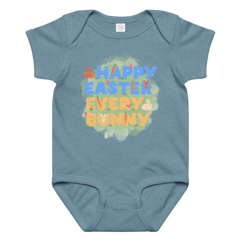 Easter Happy Easter Every Bunny Baby Bodysuit