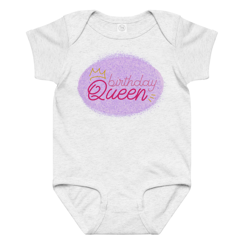 Birthday Queen Baby Bodysuit