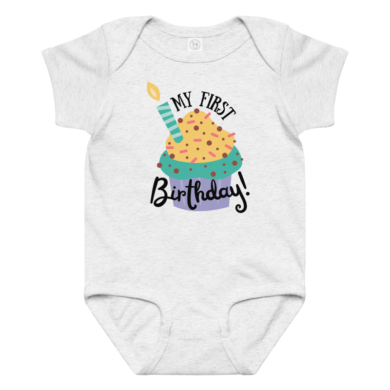 My First Birthday Baby Bodysuit