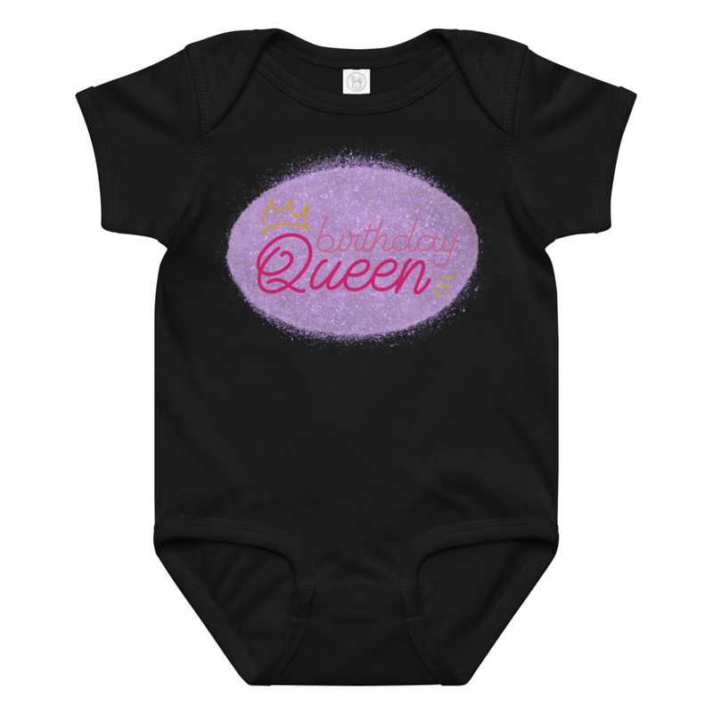 Birthday Queen Baby Bodysuit