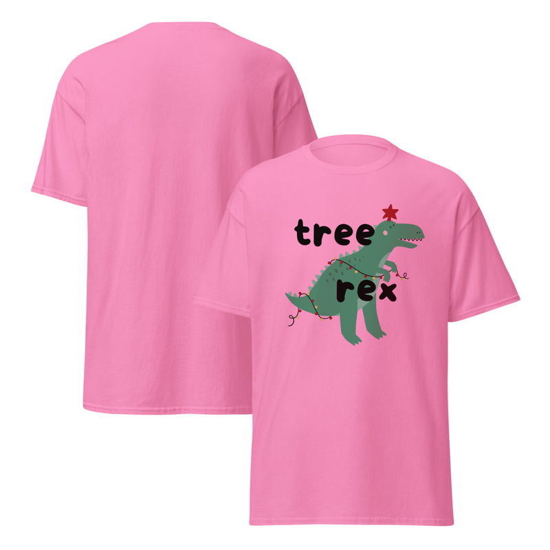 Christmas Tree Rex Adult Unisex Tee
