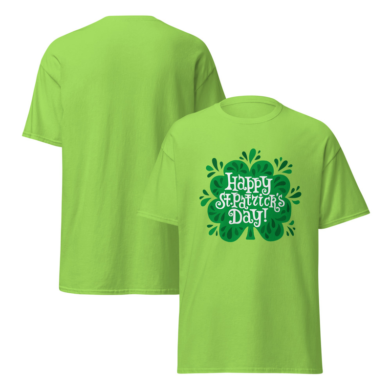 St. Patrick's Clover Adult Unisex Tee