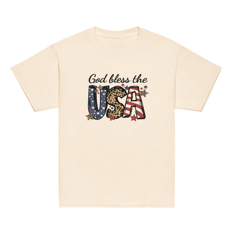 Independence God Bless the USA Youth Tee