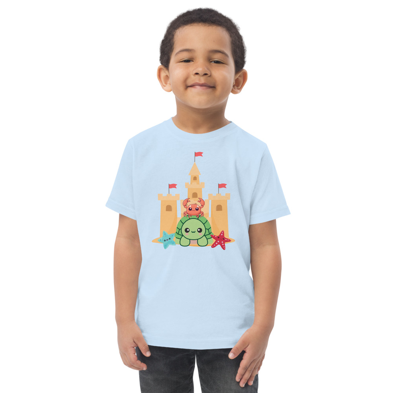 Kid Designs Sandy Friends by Callum Toddler Tee