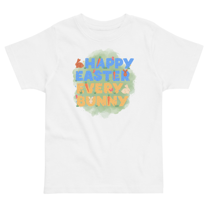 Easter Happy Easter Every Bunny Toddler Tee