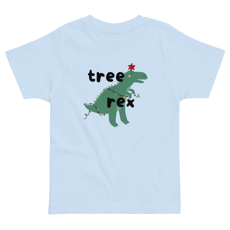 Christmas Tree Rex Toddler Tee