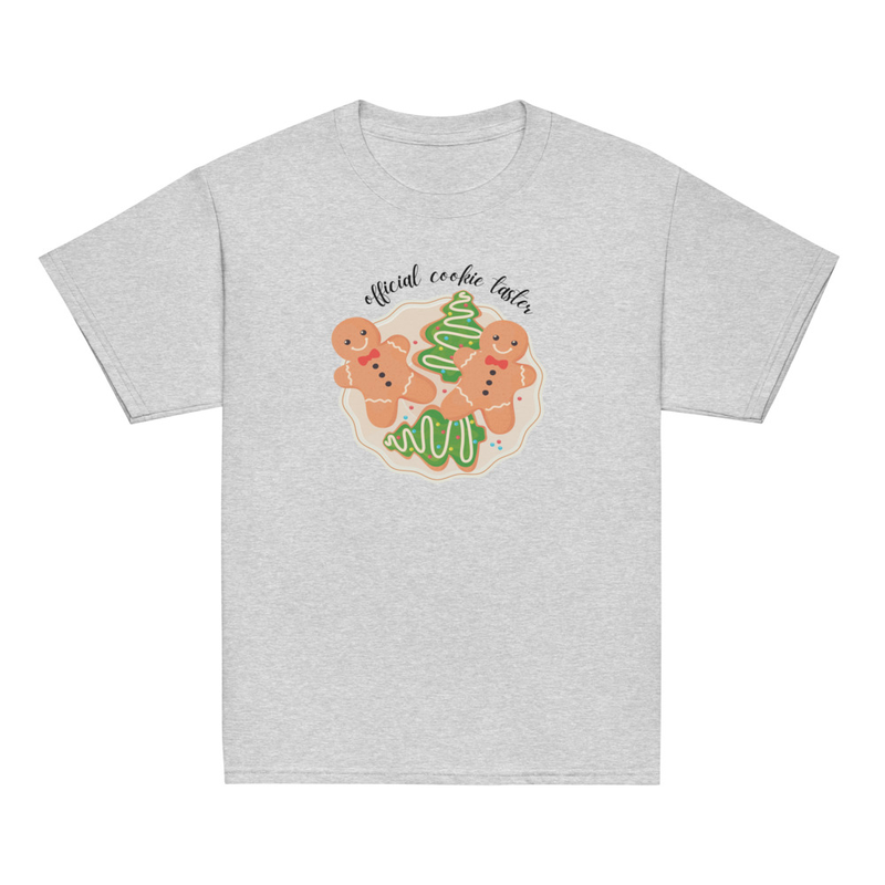 Christmas Official Cookie Taster Youth Tee