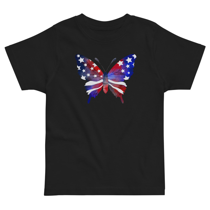 Independence Butterfly Toddler Tee