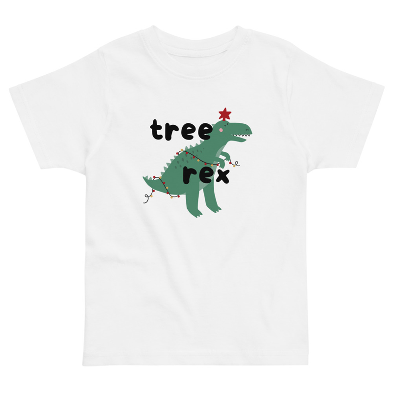 Christmas Tree Rex Toddler Tee