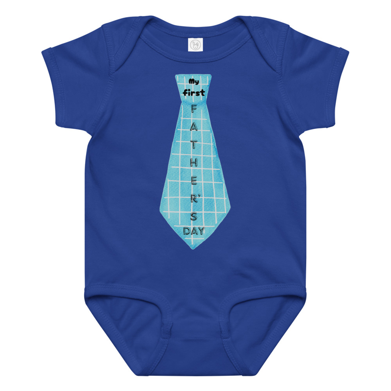 My First Father's Day Baby Bodysuit