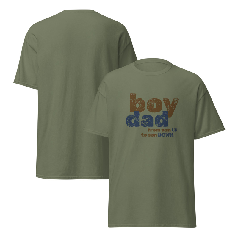 Boy Dad Adult Unisex Tee